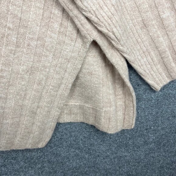 NWT Topshop Womens Ribbed Open Front Cozy Casual Cardigan Sweater Size 12 - Picture 4 of 8